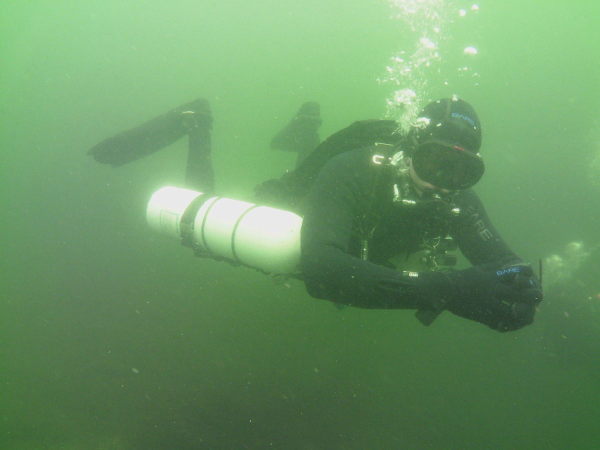 Sidemount Tauchen